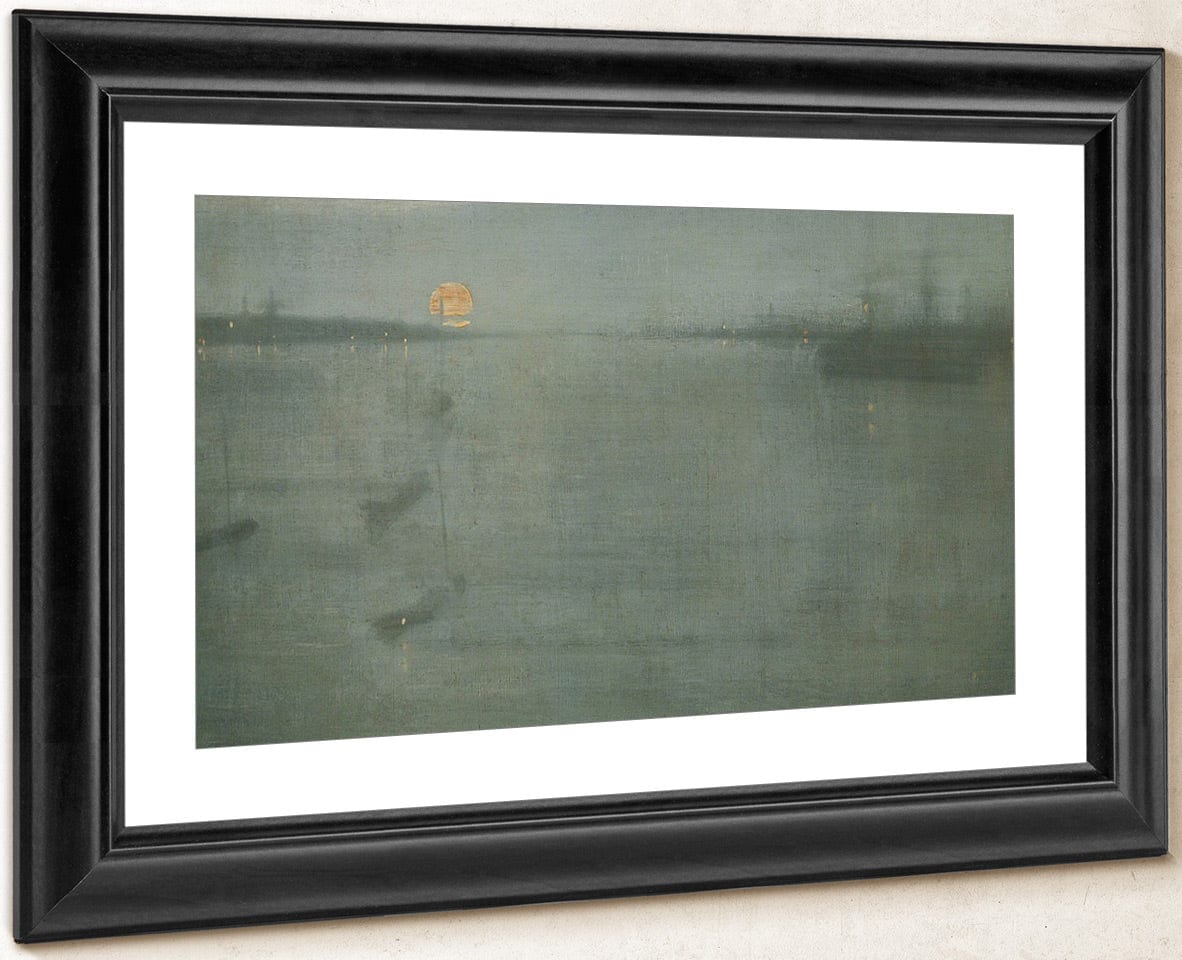 Nocturne Blue And Gold Southampton Water By James McNeill Whistler Fine Art Print