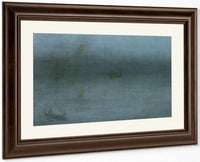 Nocturne, Blue And Silver By James McNeill Whistler Fine Art Print