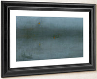 Nocturne, Blue And Silver By James McNeill Whistler Fine Art Print