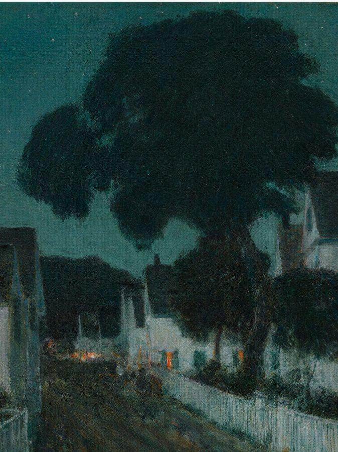 Nocturne, Provincetown By Childe Hassam Fine Art Print