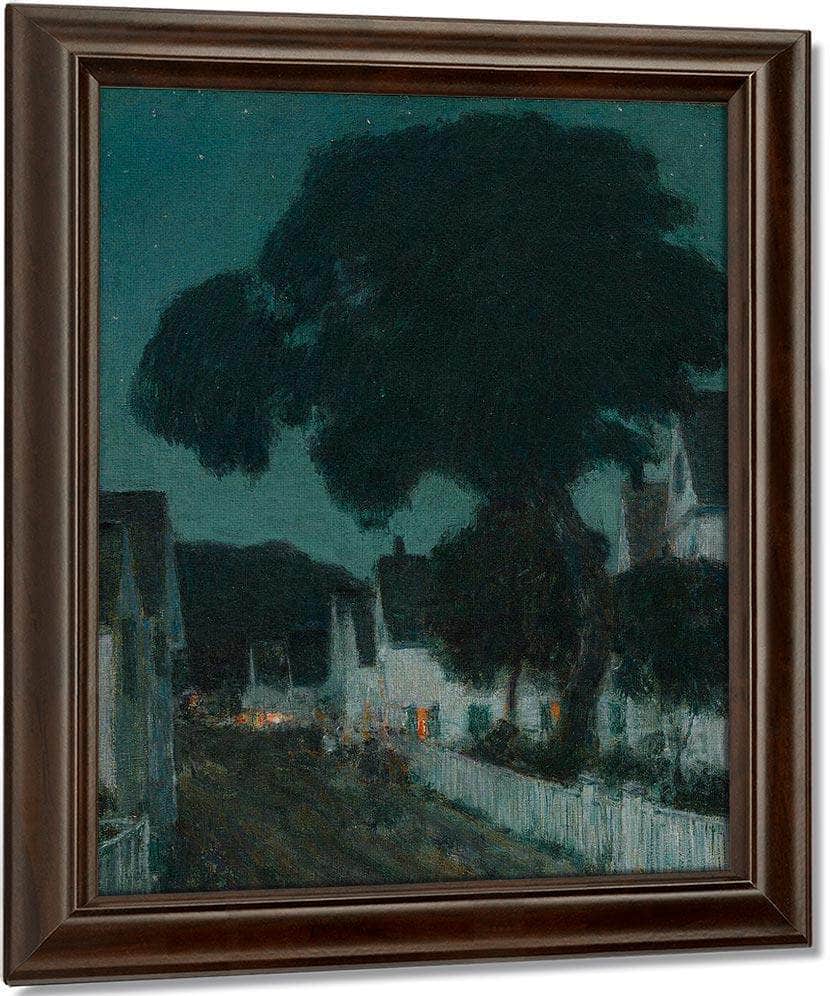 Nocturne, Provincetown By Childe Hassam Fine Art Print