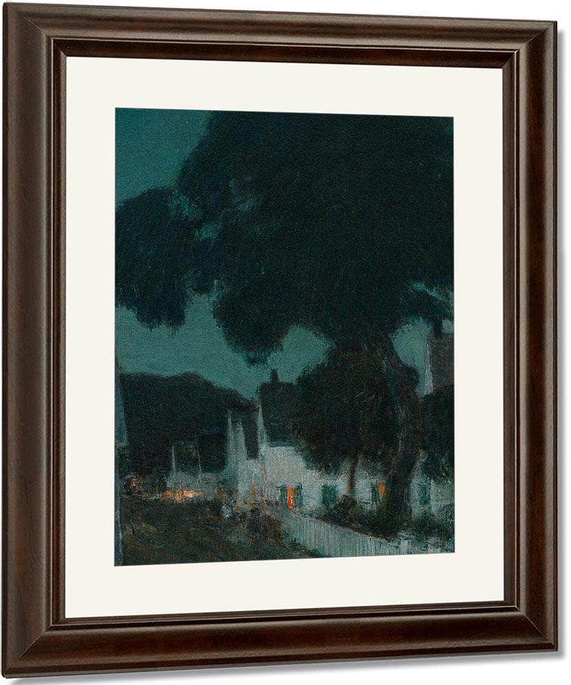 Nocturne, Provincetown By Childe Hassam Fine Art Print