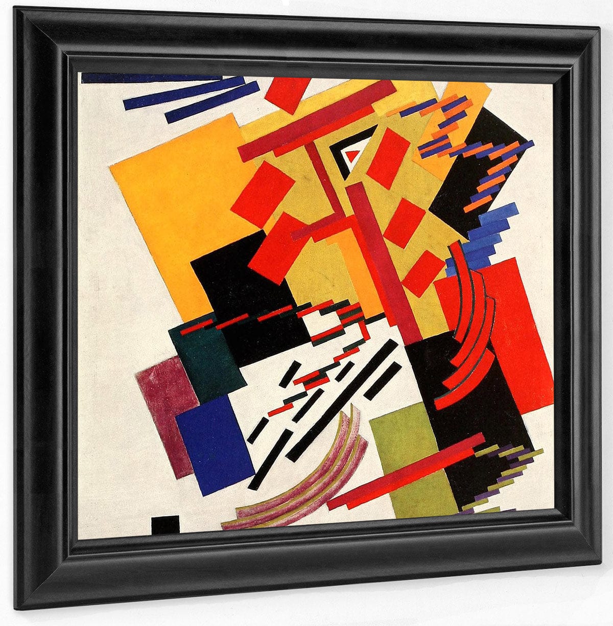 Non Objective Composition 1916 By Olga Rozanova Fine Art Print