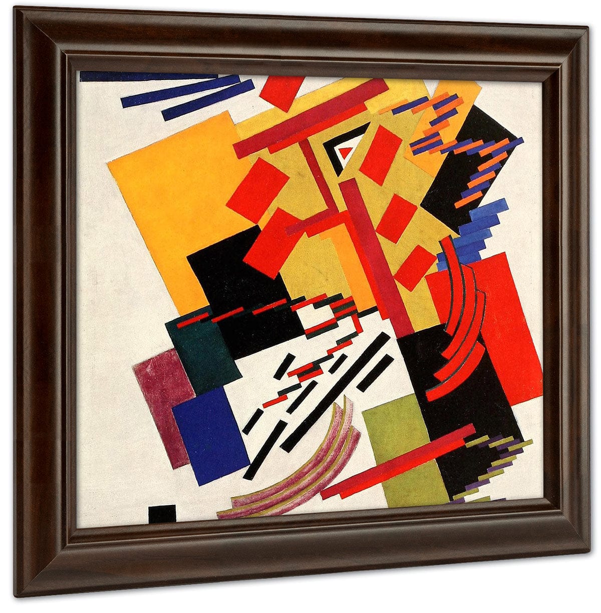 Non Objective Composition 1916 By Olga Rozanova Fine Art Print