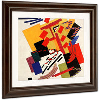 Non Objective Composition 1916 By Olga Rozanova Fine Art Print