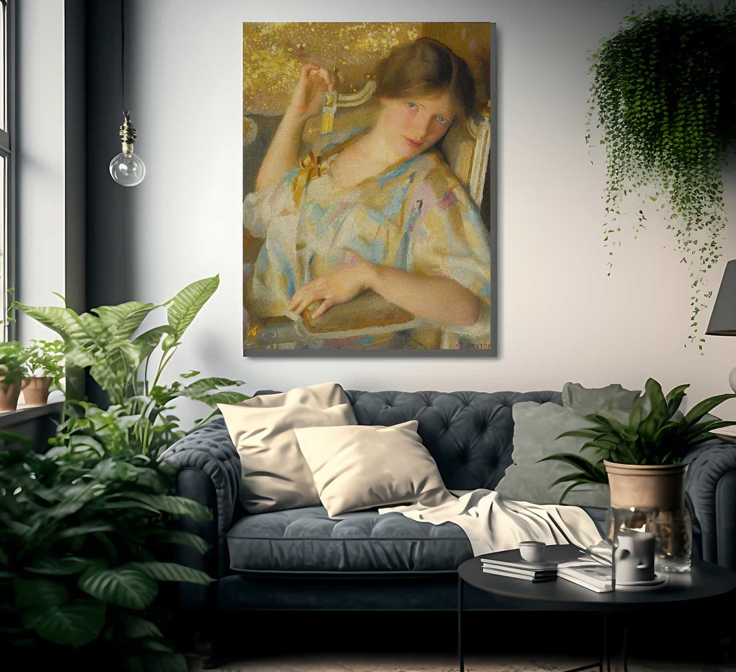 Nonchalance By William Mcgregor Paxton Fine Art Print