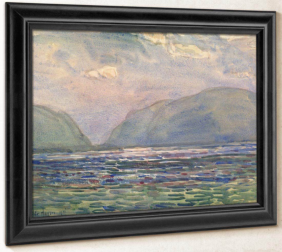 Noon Above Newburgh By Childe Hassam Fine Art Print