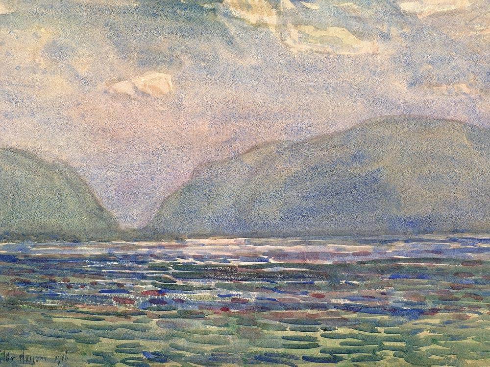 Noon Above Newburgh By Childe Hassam Fine Art Print