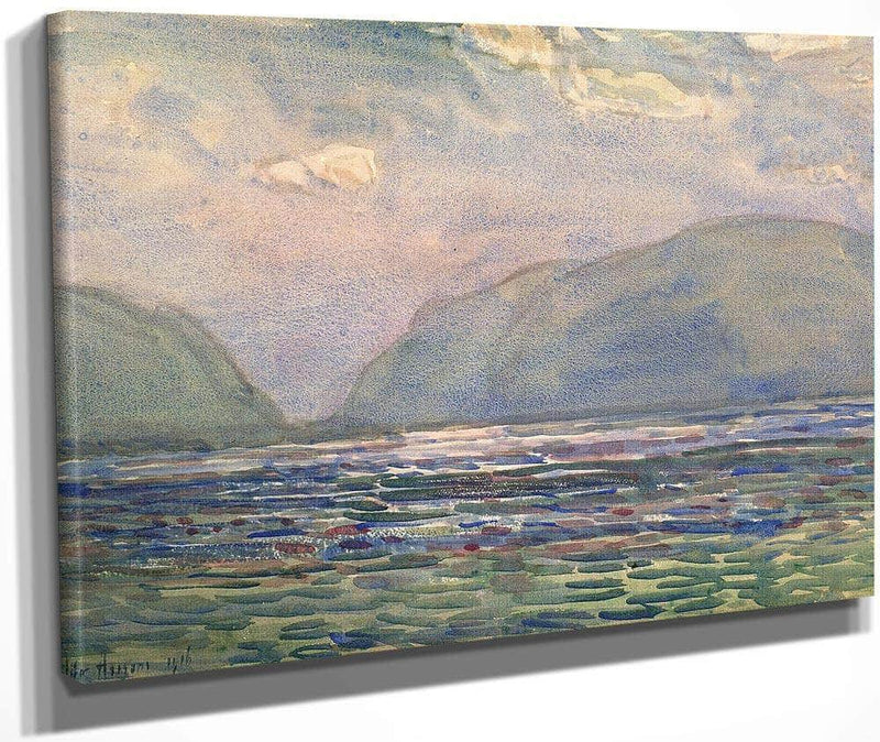 Noon Above Newburgh By Childe Hassam Fine Art Print