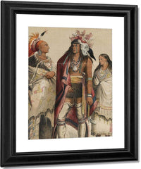 Nord Amerikas Indianer. Stockholm P.G. Berg, 1848 By George Catlin Fine Art Print