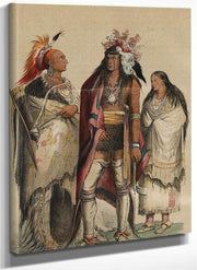 Nord Amerikas Indianer. Stockholm P.G. Berg, 1848 By George Catlin Fine Art Print