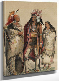 Nord Amerikas Indianer. Stockholm P.G. Berg, 1848 By George Catlin Fine Art Print