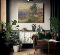 Normandie By Colin Campbell Cooper Fine Art Print