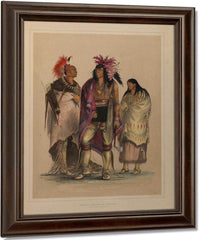North American Indian Portfolio By George Catlin Fine Art Print