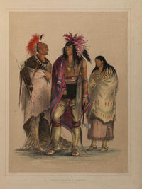 North American Indian Portfolio By George Catlin Fine Art Print