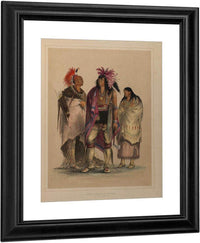 North American Indian Portfolio By George Catlin Fine Art Print