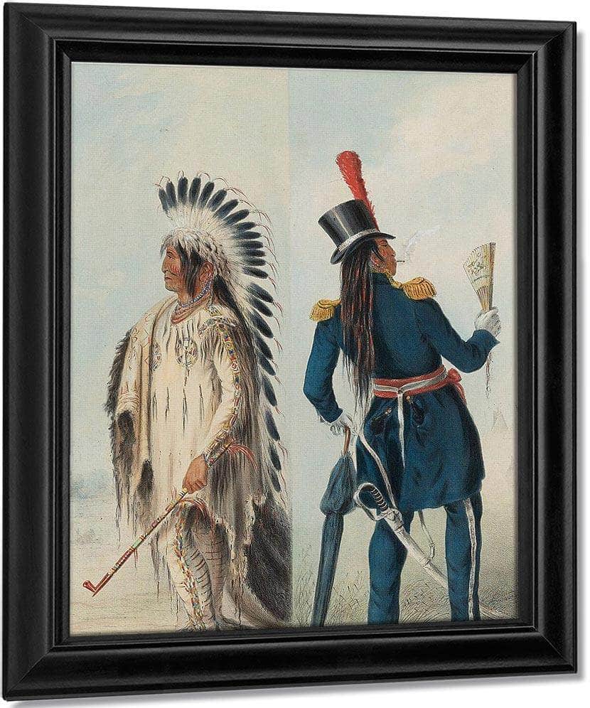 North American Indian Portfolio (Reese Issue I 4) By George Catlin Fine Art Print