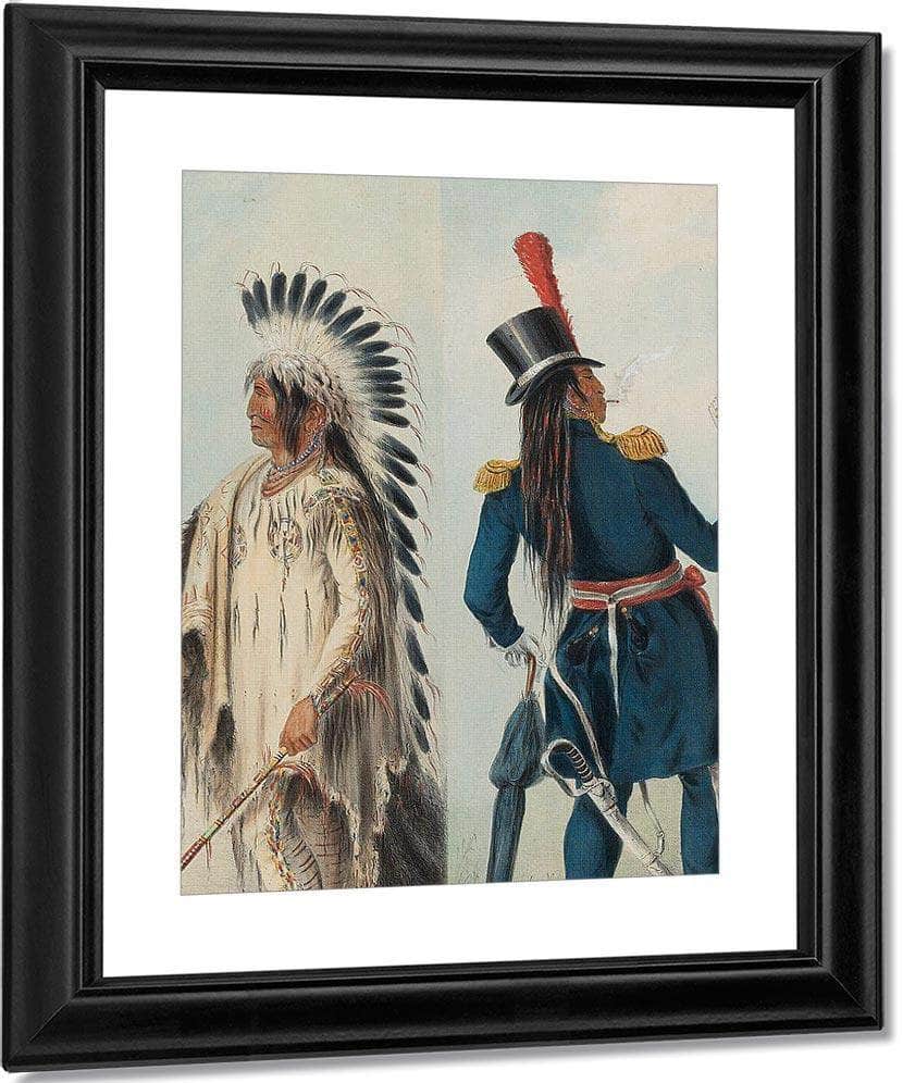 North American Indian Portfolio (Reese Issue I 4) By George Catlin Fine Art Print
