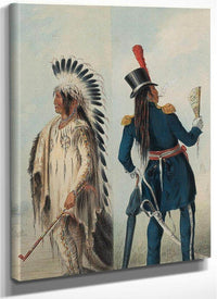 North American Indian Portfolio (Reese Issue I 4) By George Catlin Fine Art Print