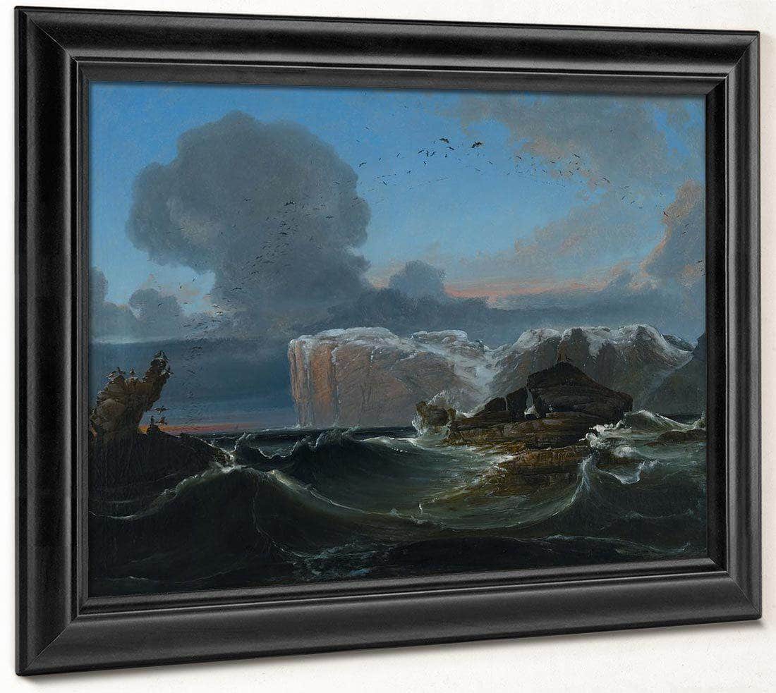 North Cape 1844 By Peder Balke Fine Art Print