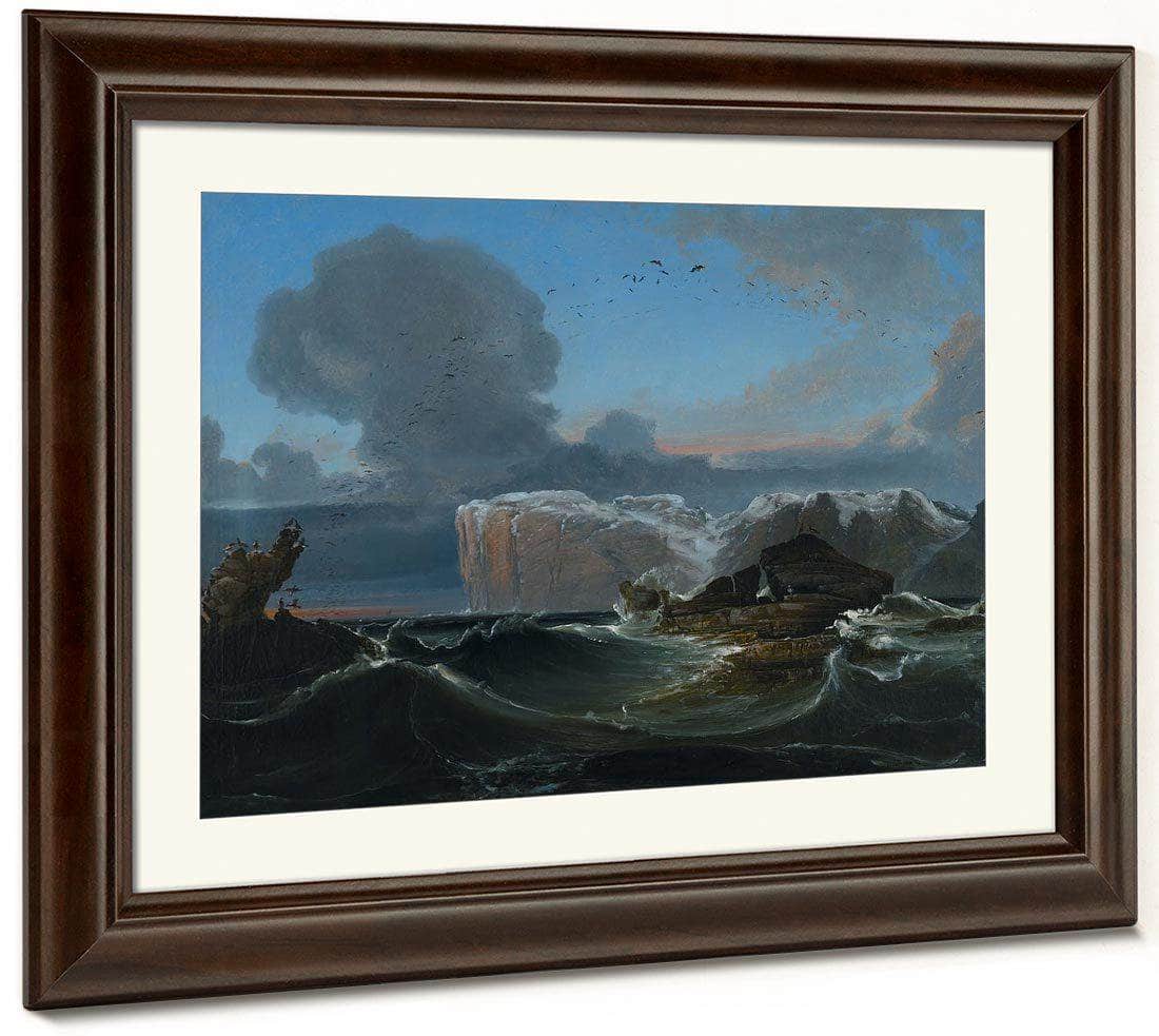 North Cape 1844 By Peder Balke Fine Art Print