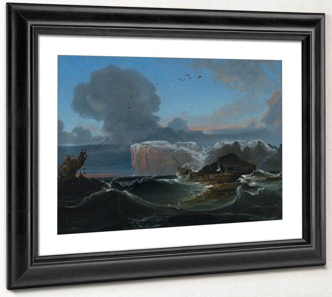 North Cape 1844 By Peder Balke Fine Art Print
