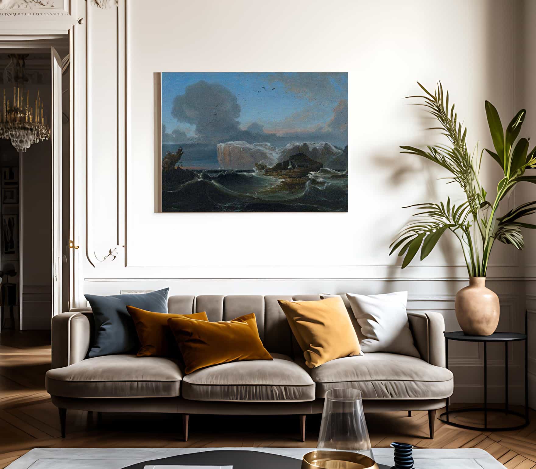 North Cape 1844 By Peder Balke Fine Art Print
