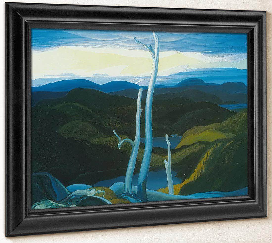 North Shore Lake Superior 1927 By Frank Charmichael Fine Art Print