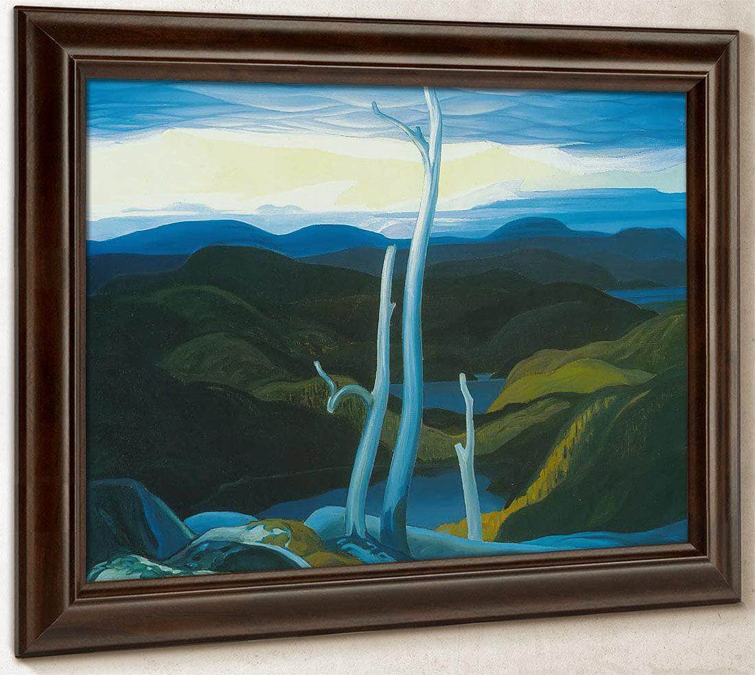 North Shore Lake Superior 1927 By Frank Charmichael Fine Art Print