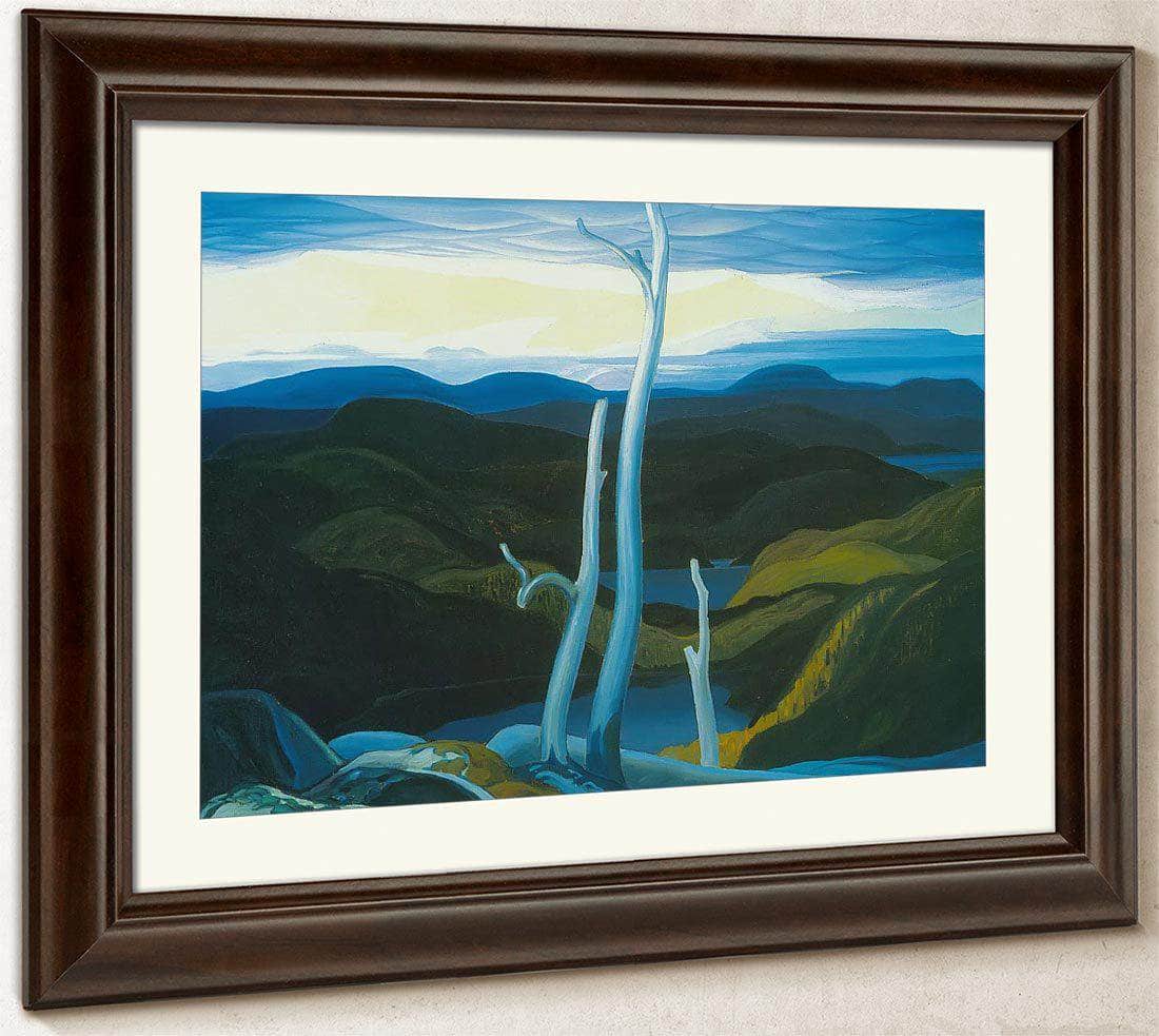 North Shore Lake Superior 1927 By Frank Charmichael Fine Art Print