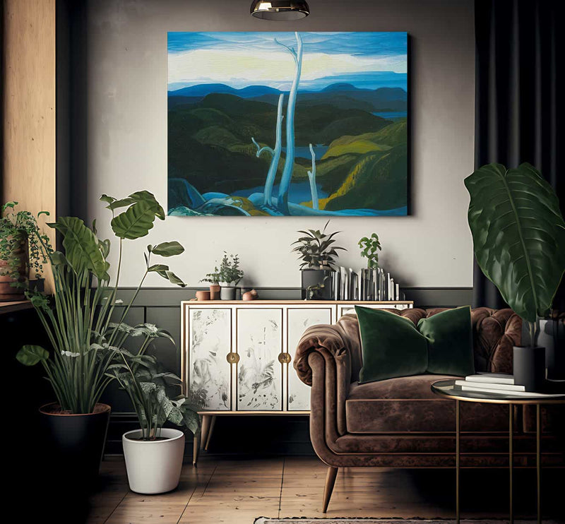 North Shore Lake Superior 1927 By Frank Charmichael Fine Art Print