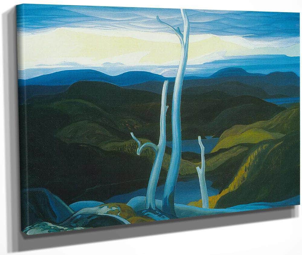 North Shore Lake Superior 1927 By Frank Charmichael Fine Art Print