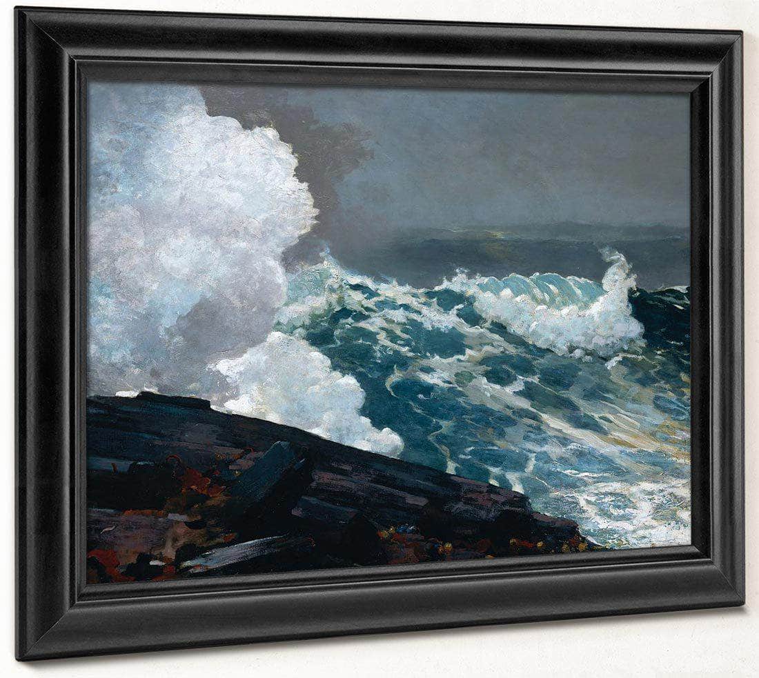 Northeaster 1901 By Winslow Homer Fine Art Print