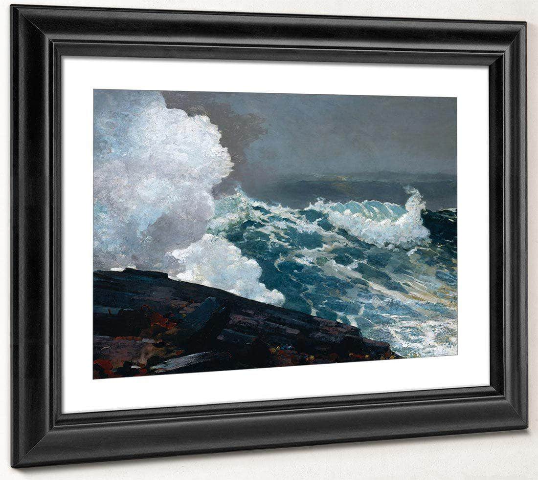 Northeaster 1901 By Winslow Homer Fine Art Print