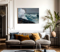 Northeaster 1901 By Winslow Homer Fine Art Print