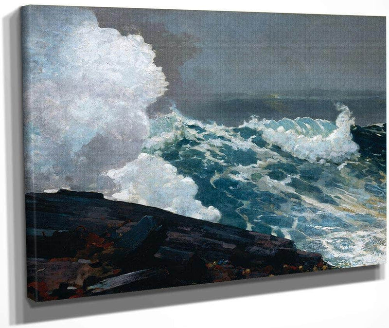 Northeaster 1901 By Winslow Homer Fine Art Print