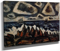 Northern Seascape Off The Banks By Marsden Hartley Fine Art Print