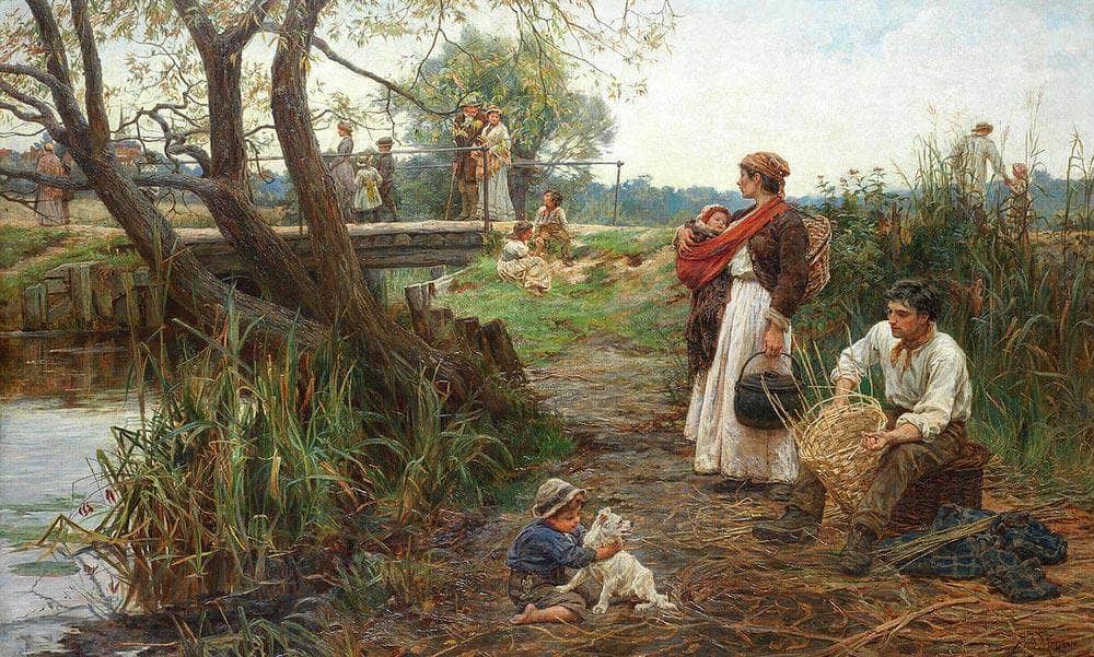 Not Of The Fold By William Henry Walker Fine Art Print