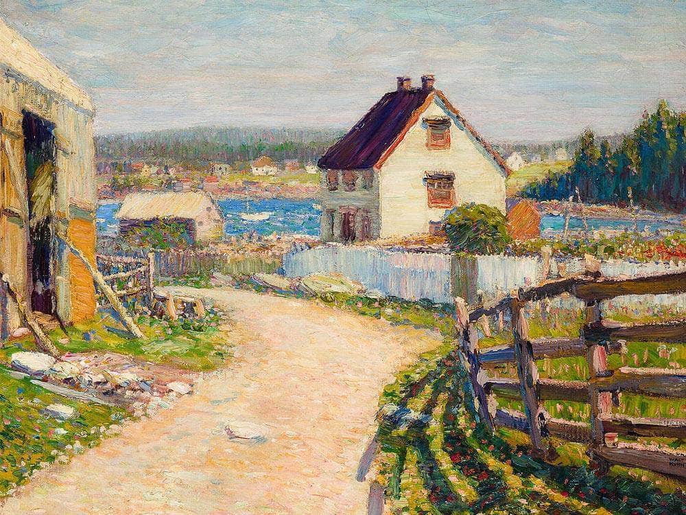 Nova Scotia By Walt Kuhn Fine Art Print