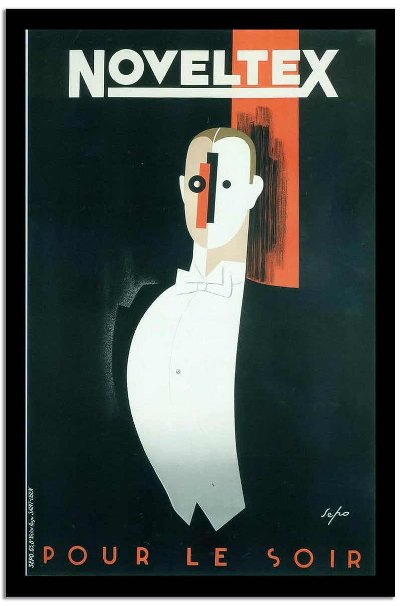 Noveltex  Vintage Poster Fine Art Print