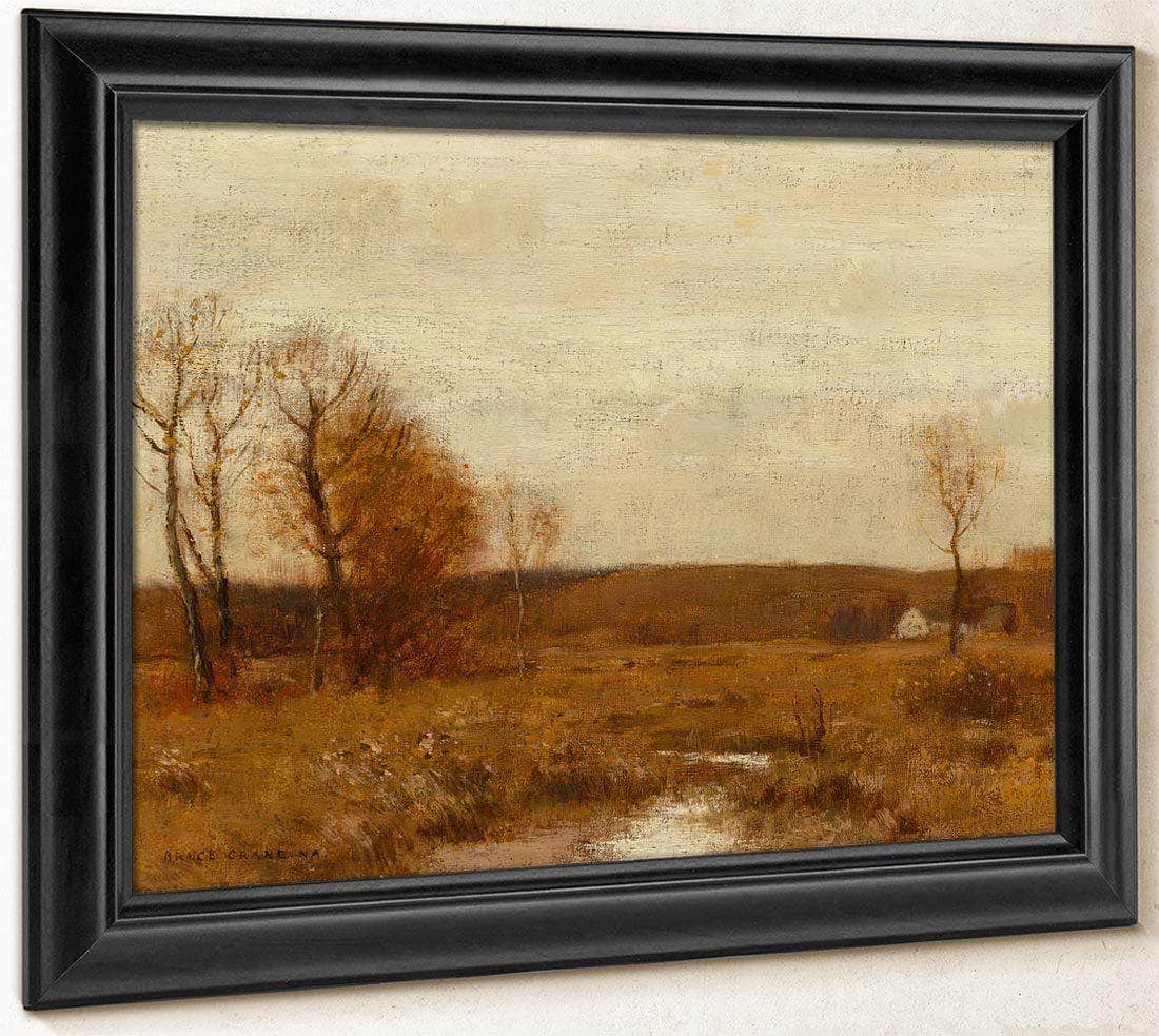 November Meadows By Bruce Crane Fine Art Print