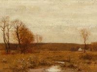 November Meadows By Bruce Crane Fine Art Print