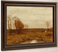 November Meadows By Bruce Crane Fine Art Print
