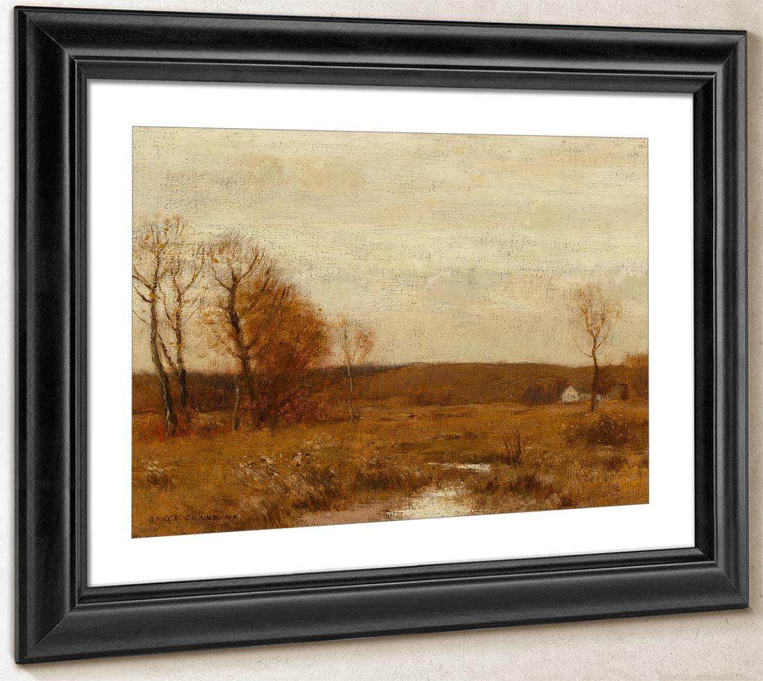 November Meadows By Bruce Crane Fine Art Print