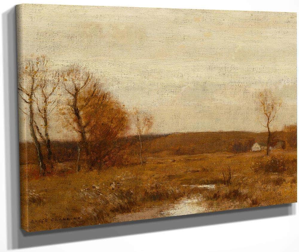 November Meadows By Bruce Crane Fine Art Print