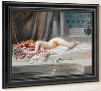 Nu Allonge By Enjolras Delphin Fine Art Print