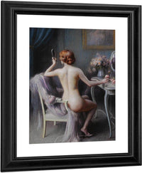 Nu Feminin By Enjolras Delphin Fine Art Print