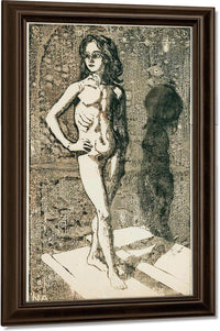 Nude 1 By Nicolai Astrup Fine Art Print