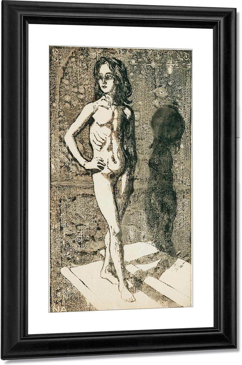 Nude 1 By Nicolai Astrup Fine Art Print