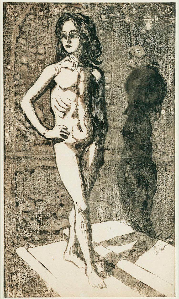 Nude 1 By Nicolai Astrup Fine Art Print